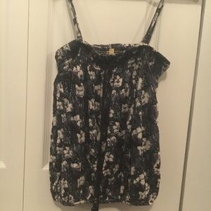 Free People Floral Top
